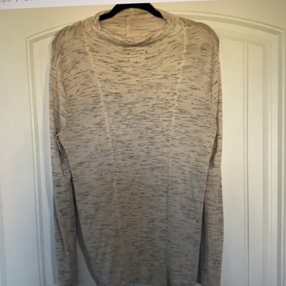 Lou & Grey mock Neck long turtleneck Sweater Size Large - Picture 3 of 6